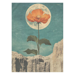 Moonlit Orange Bloom - Vintag Boho Charm Tischdecke