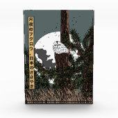 Moonlit Owl, Whispers of Japan Fotoblock (Vorderseite)