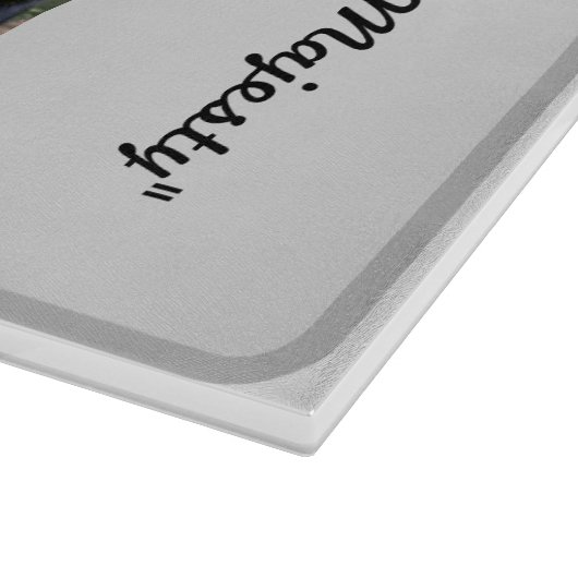 "Moonlit Panther" Schneidebrett (Ecke)