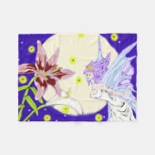 Moonlit Pixie Fleece Blanket (Vorderseite (Horizontal))