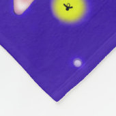 Moonlit Pixie Fleece Blanket (Ecke)