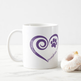 Moonlit Pomsky Tasse