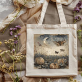 Moonlit Pumpkin Patch Tote Bag Tragetasche