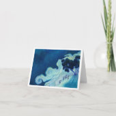 Moonlit Rabbits Karte (Vorderseite)