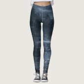 Moonlit Rain Lake Leggings - Atmospheric Design (Vorderseite)