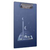 Moonlit Ramadan Klemmbrett (Rechts)