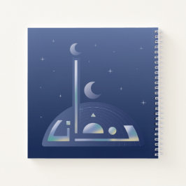 Moonlit Ramadan Notizblock