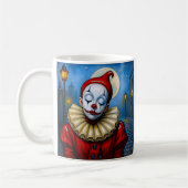 Moonlit Red Clown Kaffeetasse (Links)