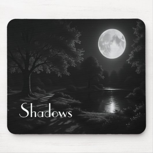 Moonlit Ripples in der Grove Mousepad (Vorne)