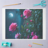 Moonlit-Rose Seidenpapier (Basteln)