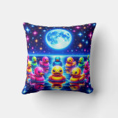 "Moonlit Rubber Ducky Dream" Kissen (Rückseite)