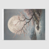 Moonlit Sakura Serenity Decoupage Seidenpapier (Vorderseite)