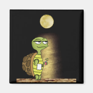 Moonlit Schildkröte Magnet