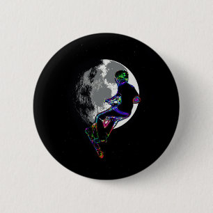 Moonlit Scooter Champ - Scooter Boy Artwork Button