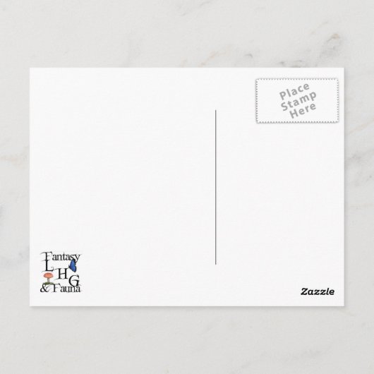 Moonlit Sentinel Postkarte (Rückseite)