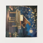 Moonlit Serenade #2 Wandteppich (Vorderseite (Horizontal))