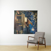 Moonlit Serenade #2 Wandteppich (Beispiel (Horizontal))