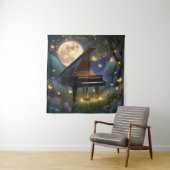 Moonlit Serenade #3 Wandteppich (Beispiel)