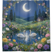 Moonlit Serenade -  Duschvorhang (Vorderseite)