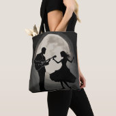 Moonlit Serenade: Silhouette Romance Tanz Tasche (Von Nahem)