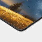 Moonlit Serenity: Eine Himmelsinfonie Schreibtischunterlage (Ecke)