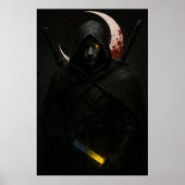 Moonlit Shadow Ronin Poster (Vorne)