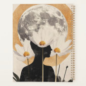 Moonlit Silhouette - Boho Vintag Elegante Planer (Rückseite)