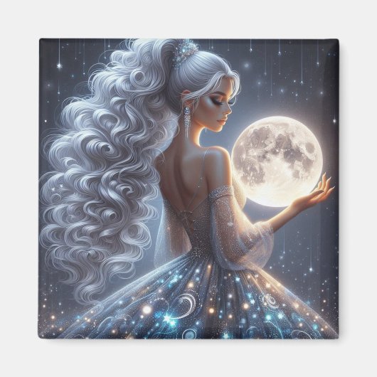 Moonlit Siren Magnet (Vorne)