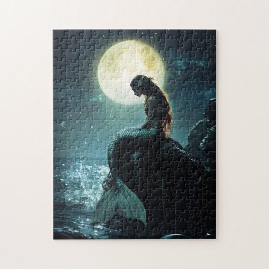 Moonlit Siren Mermaid Puzzle (Vertikal)