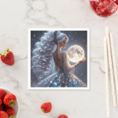 Moonlit Siren Serviette (Beispiel)