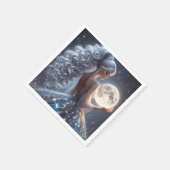 Moonlit Siren Serviette (Ecke)