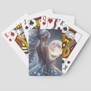 Moonlit Siren Spielkarten