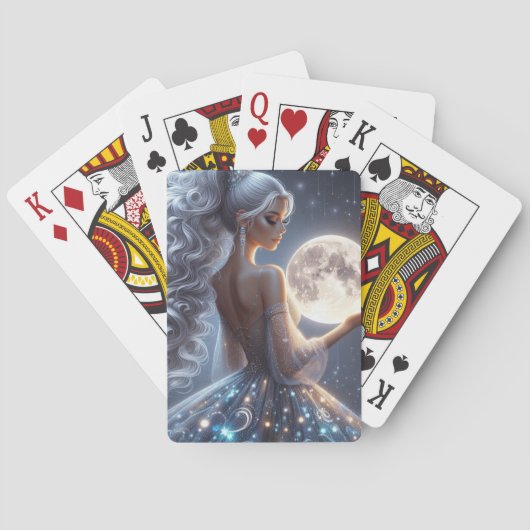 Moonlit Siren Spielkarten (Rückseite)