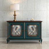 Moonlit Songbird Decoupage Seidenpapier