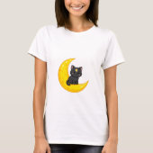 Moonlit Star Cat T-Shirt (Vorderseite)