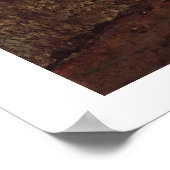 Moonlit Street Scene, 1882 (Öl auf Leinwand) Poster (Ecke)