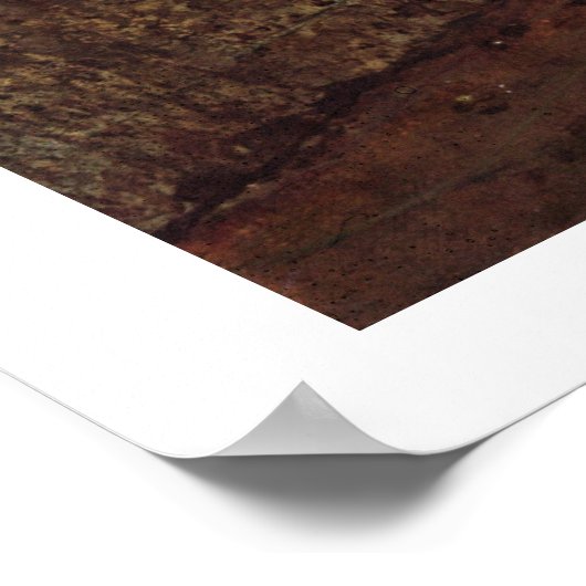 Moonlit Street Scene, 1882 (Öl auf Leinwand) Poster (Ecke)