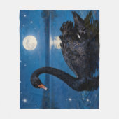 Moonlit Swim Fleecedecke (Vorderseite)