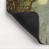 Moonlit Szene mit Gondel Mousepad (Ecke)
