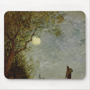 Moonlit Szene mit Gondel Mousepad