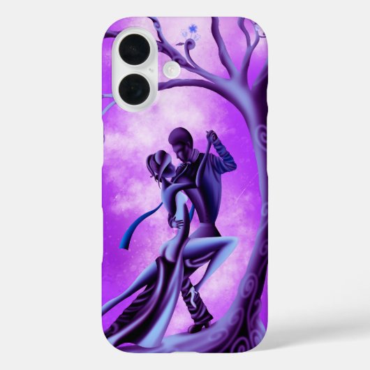 Moonlit Tango: Romantischer Tanz unter den Sternen Case-Mate iPhone Hülle (Rückseite)