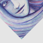 Moonlit Thoughts MoonChild Goddess Moon Child Seidenpapier (Detail)