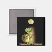 Moonlit Tortoise Magnet (Vorderseite/Rückseite)