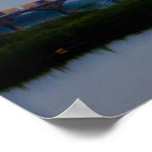 Moonlit Train - Rockville Bridge, PA Poster (Ecke)