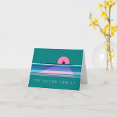 Moonlit U-Boot-Karte Karte (Gelbe Blume)