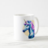 Moonlit Unicorn Kaffeetasse (VorderseiteRechts)