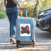 Moonlit Vampire Ride Aufkleber (Koffer Insitu)