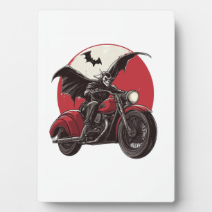 Moonlit Vampire Ride Fotoplatte