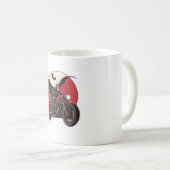 Moonlit Vampire Ride Kaffeetasse (VorderseiteRechts)