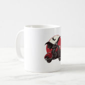 Moonlit Vampire Ride Kaffeetasse (Vorderseite Links)